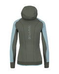 KARPOS Cyklistická zateplená bunda - LAVAREDO WINTER W - modrá/zelená