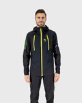 KARPOS vodeodolná bunda - LAVAREDO RAIN - čierna/zelená