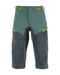 KARPOS Cyklistické nohavice krátke bez trakov - VAL FEDERIA EVO - zelená