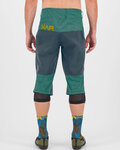 KARPOS Cyklistické nohavice krátke bez trakov - VAL FEDERIA EVO - zelená