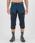 KARPOS Cyklistické nohavice krátke bez trakov - VAL FEDERIA EVO - modrá