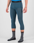 KARPOS Cyklistické spodky - DINAMICO 3/4 - modrá