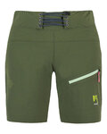 KARPOS Cyklistické nohavice krátke bez trakov - VAL DI DENTRO W - zelená
