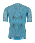 KARPOS Cyklistický dres s krátkym rukávom - VAL VIOLA - modrá/žltá