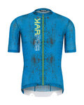KARPOS Cyklistický dres s krátkym rukávom - VAL VIOLA - modrá/zelená