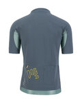 KARPOS Cyklistický dres s krátkym rukávom - PRALONGIA EVO - šedá