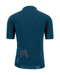 KARPOS Cyklistický dres s krátkym rukávom - PRALONGIA EVO - modrá