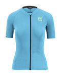 KARPOS Cyklistický dres s krátkym rukávom - PRALONGIA EVO W - modrá