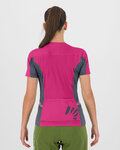 KARPOS Cyklistický dres s krátkym rukávom - PRALONGIA EVO W - ružová