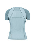 KARPOS Cyklistické tričko s krátkym rukávom - LAVAREDO EVO W - modrá/šedá