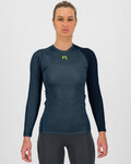 KARPOS Cyklistické tričko s dlhým rukávom - DINAMICO OCTA W - modrá