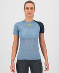 KARPOS Cyklistické tričko s krátkym rukávom - DINAMICO OCTA W - modrá