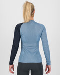 KARPOS Cyklistické tričko s dlhým rukávom - DINAMICO OCTA W - modrá