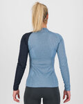 KARPOS Cyklistické tričko s dlhým rukávom - DINAMICO OCTA W - modrá