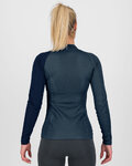 KARPOS Cyklistické tričko s dlhým rukávom - DINAMICO OCTA W - modrá