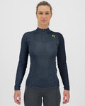 KARPOS Cyklistické tričko s dlhým rukávom - DINAMICO OCTA W - modrá