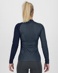 KARPOS Cyklistické tričko s dlhým rukávom - DINAMICO OCTA W - modrá