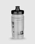 SPORTFUL Cyklistická fľaša na vodu - BOTTLE 550ML - transparentná/čierna