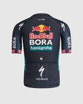 SPORTFUL Cyklistický dres s krátkym rukávom - REDBULL BORA BOMBER - modrá