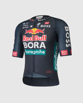 SPORTFUL Cyklistický dres s krátkym rukávom - REDBULL BORA BOMBER - modrá