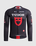 SPORTFUL Cyklistický dres s dlhým rukávom letný - TUDOR SUPERNOVA - čierna