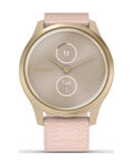 GARMIN smart hodinky - VIVOMOVE STYLE - zlatá/ružová