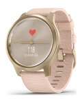 GARMIN smart hodinky - VIVOMOVE STYLE - zlatá/ružová