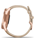 GARMIN smart hodinky - VIVOMOVE LUXE 18K ROSE GOLD - ružová/zlatá/béžová
