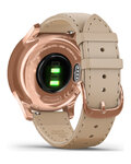 GARMIN smart hodinky - VIVOMOVE LUXE 18K ROSE GOLD - ružová/zlatá/béžová