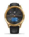 GARMIN smart hodinky - VIVOMOVE LUXE 24K GOLD - čierna/zlatá