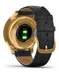 GARMIN smart hodinky - VIVOMOVE LUXE 24K GOLD - čierna/zlatá