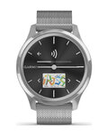 GARMIN smart hodinky - VIVOMOVE LUXE - strieborná
