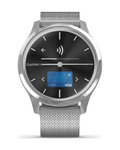 GARMIN smart hodinky - VIVOMOVE LUXE - strieborná