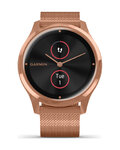 GARMIN smart hodinky - VIVOMOVE LUXE 18K ROSE GOLD - ružová/zlatá