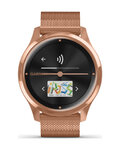 GARMIN smart hodinky - VIVOMOVE LUXE 18K ROSE GOLD - ružová/zlatá