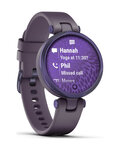 GARMIN smart hodinky - LILY - čierna/fialová