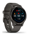 GARMIN smart hodinky - VENU 2S - antracitová