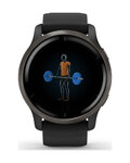GARMIN smart hodinky - VENU 2 - čierna