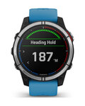 GARMIN smart hodinky - QUATIX 7 - modrá