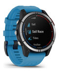 GARMIN smart hodinky - QUATIX 7 - modrá