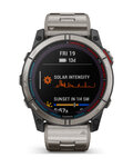 GARMIN smart hodinky - QUATIX 7X - strieborná