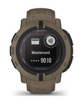 GARMIN smart hodinky - INSTINCT 2 - hnedá