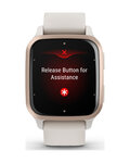 GARMIN smart hodinky - VENU SQ 2 MUSIC - ivory