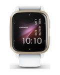 GARMIN smart hodinky - VENU SQ 2 MUSIC - zlatá/biela