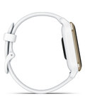 GARMIN smart hodinky - VENU SQ 2 MUSIC - zlatá/biela