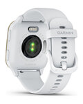 GARMIN smart hodinky - VENU SQ 2 MUSIC - zlatá/biela