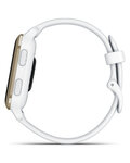 GARMIN smart hodinky - VENU SQ 2 MUSIC - zlatá/biela