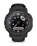 GARMIN smart hodinky - INSTINCT CROSSOVER SOLAR TACTICAL EDITION - čierna
