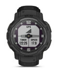 GARMIN smart hodinky - INSTINCT CROSSOVER SOLAR TACTICAL EDITION - čierna