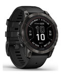 GARMIN smart hodinky - FENIX 7 PRO SAPPHIRE SOLA - čierna